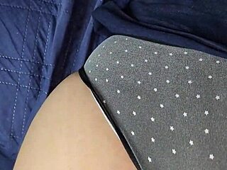 Beautiful college student in homemade video with stepfather