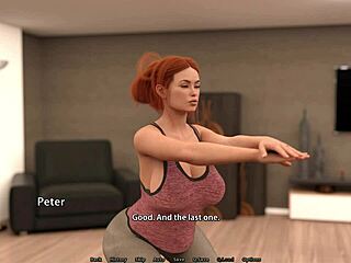 Beautiful big-breasted stepmother gives a great handjob in this video