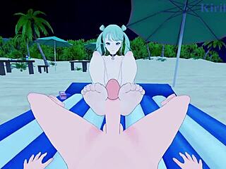 Hatsune Miku in intense 3D hentai action - Project Sekai