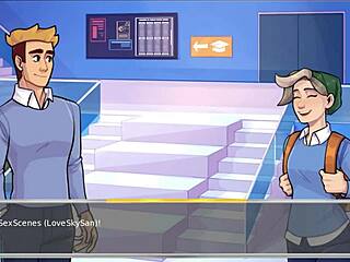 3D cartoon featuring hot Sombra in Academy 34 Overwatch