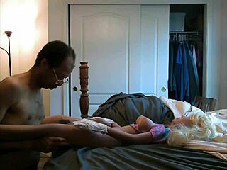 Interracial love with a sex doll