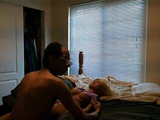 Interracial love with a sex doll