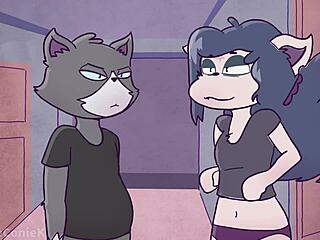 Voodoo doll gets a huge cumflation in this hentai video