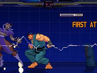 Mugen animation of hot sex with chunli and long