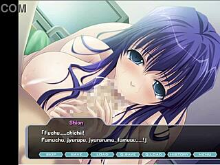 Shion's cruel magic in early morning wood sucking scene