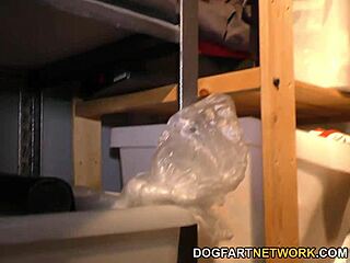 Natasha enjoys anal sex with a big black cock in a gloryhole scene