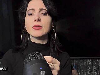 Femdom and sissy ASMR with German mistress Lou Nesbit