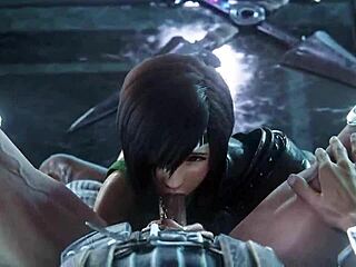 Tifa’s hot 3D game action in Nagoonimation compilation