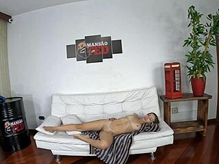 Young Brazilian couple tries out gay marriage in photoshoot