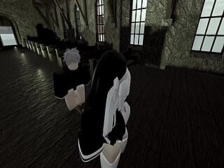 Hardcore Roblox animation with horny characters