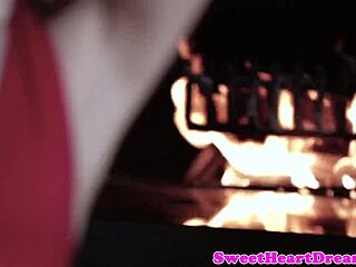 Young beauty enjoys giving oral sex to her lesbian lover
