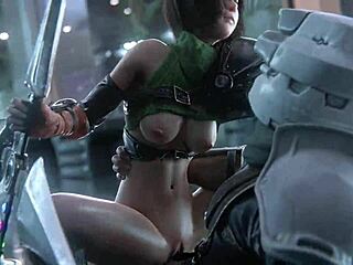 Tifa’s hot 3D game action in Nagoonimation compilation