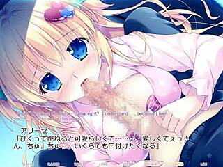 Love route of the OTOME game Hime to Otome no Yakimochi, chapter 1 with English subtitles