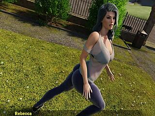 Public yoga class turns spicy in anime-style action