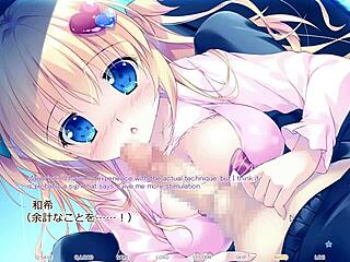 Love route of the OTOME game Hime to Otome no Yakimochi, chapter 1 with English subtitles
