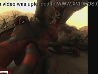 Furry gay sex games: The first experience