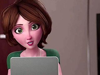 The voluptuous Cass from Big Hero 6: The Series wants to be a porn actress