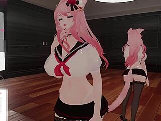 Squirting vixen gets teased and pounded in hardcore hentai