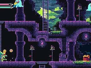 Big-boobed witch dominates in Flip Witch: Hentai Game