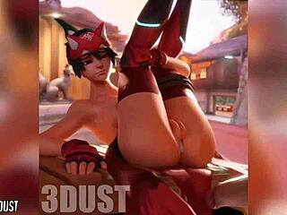 Beautiful anime scenes with cum and squirting in Overwatch