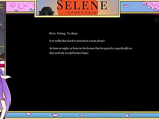 Selene's sexy Vtuber debut in the anime-hot series, Orgasmic Game