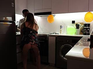 I had sex with my friend’s mother in the kitchen after his birthday party