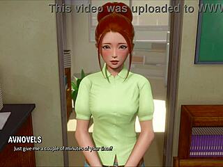 3D animated game with hot women and big tits