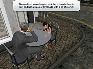 18-year-old girl meets her uncle for the first time in Second Life