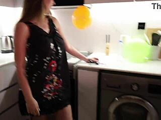 I had sex with my friend’s mother in the kitchen after his birthday party