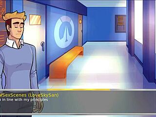 3D animated Academy 34 Overwatch Young in kinky action