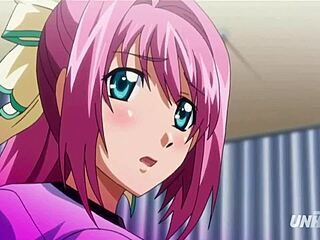 Japanese teen filled with cum in hardcore hentai video