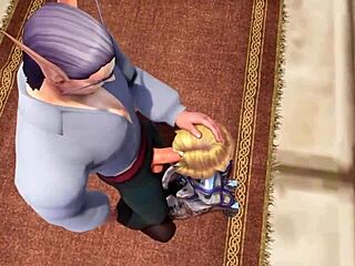 Cartoon porn parody of Warcraft with hot ass fucking scene