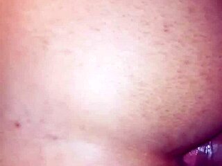 Old amateur gets interracial cock in ass for cash