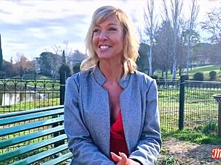 Emmy, the hot Belgian MILF in anal action - Part 1