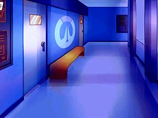 3D animated Academy 34 Overwatch Young in kinky action