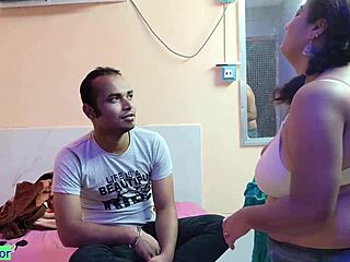 Bangladeshi bhabhi's dirty talk and hardcore sex scene with a big-boobed babe