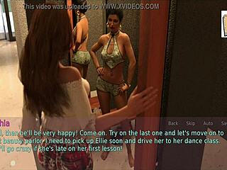 Young wife and stepmother in hot homemade video