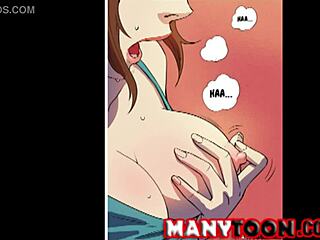 Straight girls try out blowjob techniques in anime porn