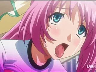 Japanese teen filled with cum in hardcore hentai video