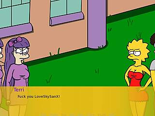 i’m obsessed with naked lisa in simpvill part 2