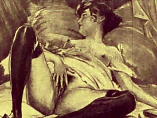 Classic erotic cartoon from the past