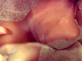 A black teen gets a creampie from her step daddy