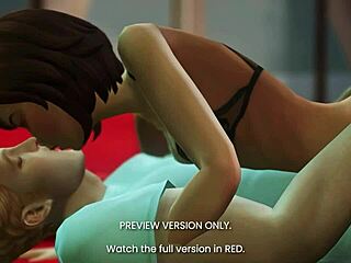 3D sex video with Frozone and Elastigirl characters