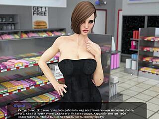 3D animated MILF threesome in cartoon porn movie