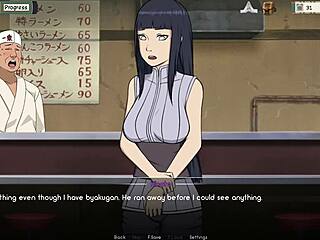 Hinata and Mikasa engage in steamy blowjob and sex