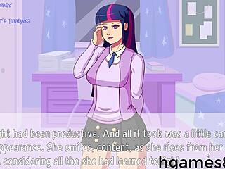 First part of the Airhead academy, a dating game with anime hentai style