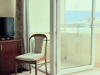 Stepmother and stepson’s compromising position in the hotel shower