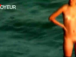Hot amateur couple enjoys passionate outdoor sex on beach