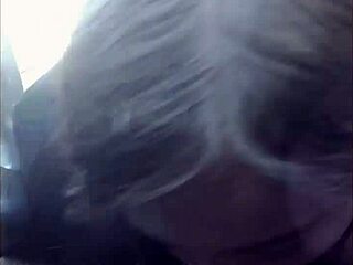 Beautiful woman gives blow job to big black cock in the park
