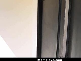 Uniformed boys spoil their MILF mom and give her a good time